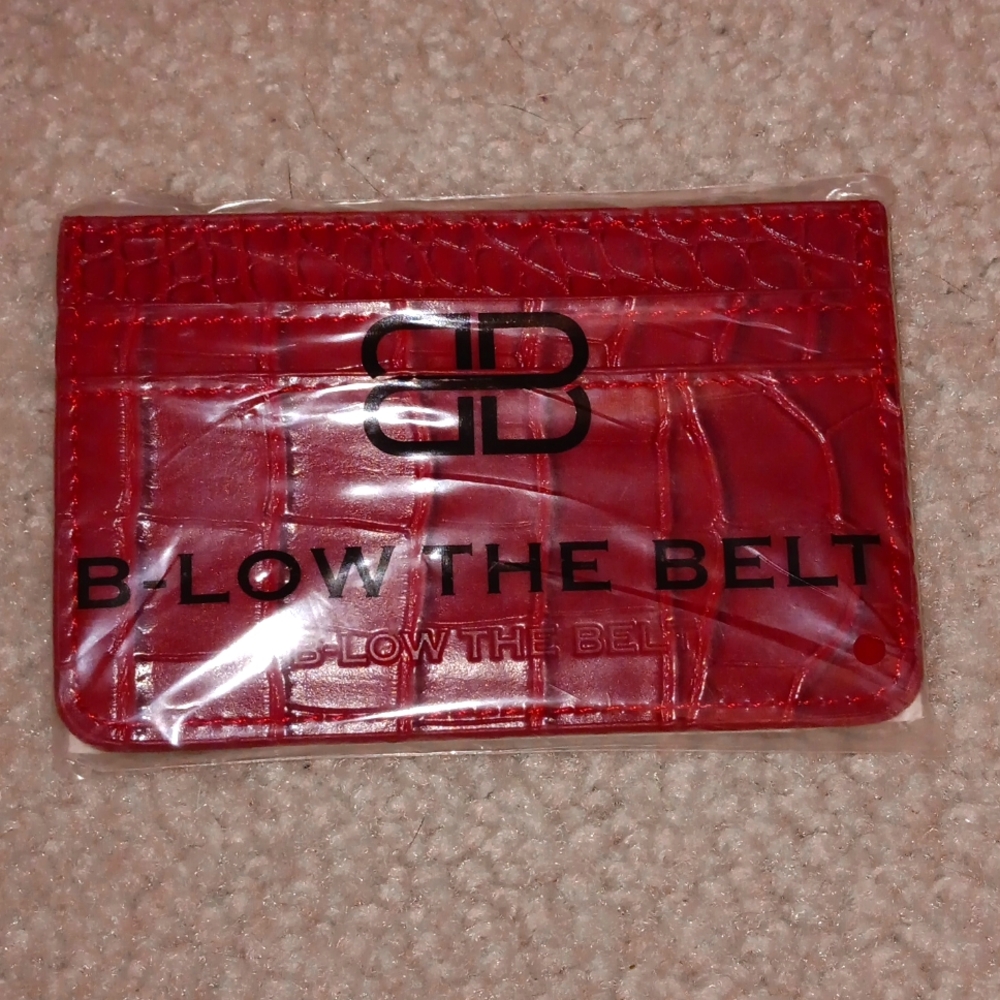 B-low The Belt Card Case